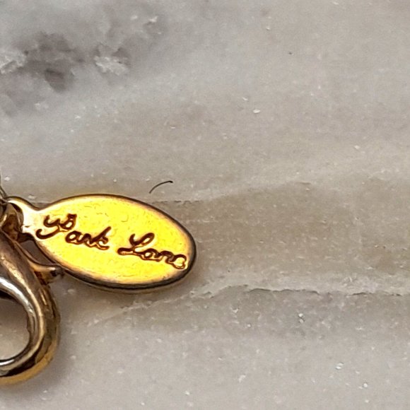 Park Lane Gold Tone Necklace with Circular Pendant/Crystals - Picture 2 of 7